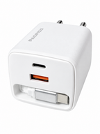 Cargador Pacífico incluido en el pack con adaptador Raptor naranja